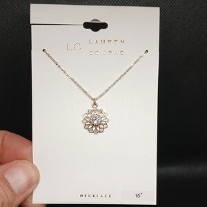 LC Lauren Conrad Rose Gold Necklace